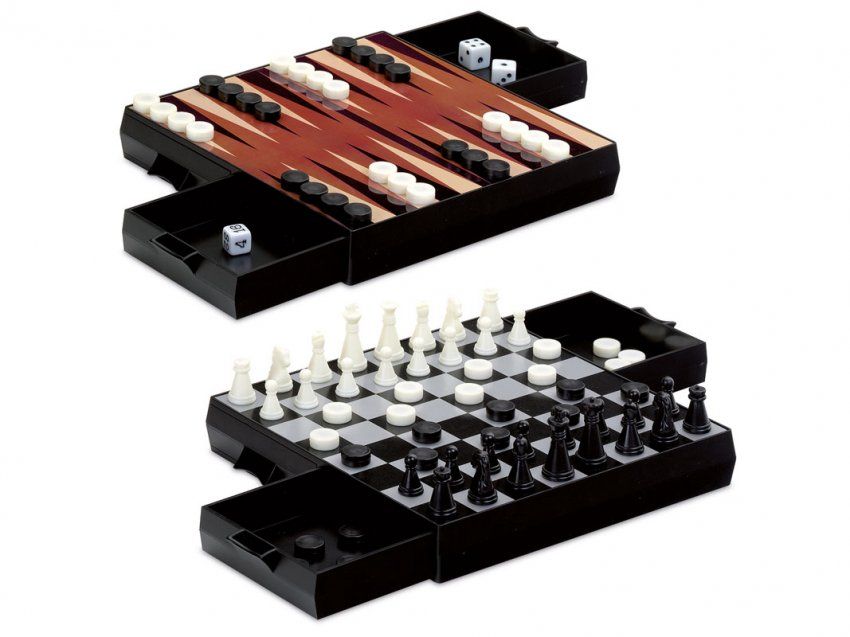 ajedrez damas backgammon magnetico p 440